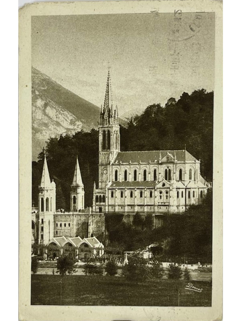 Recto de la carte postale