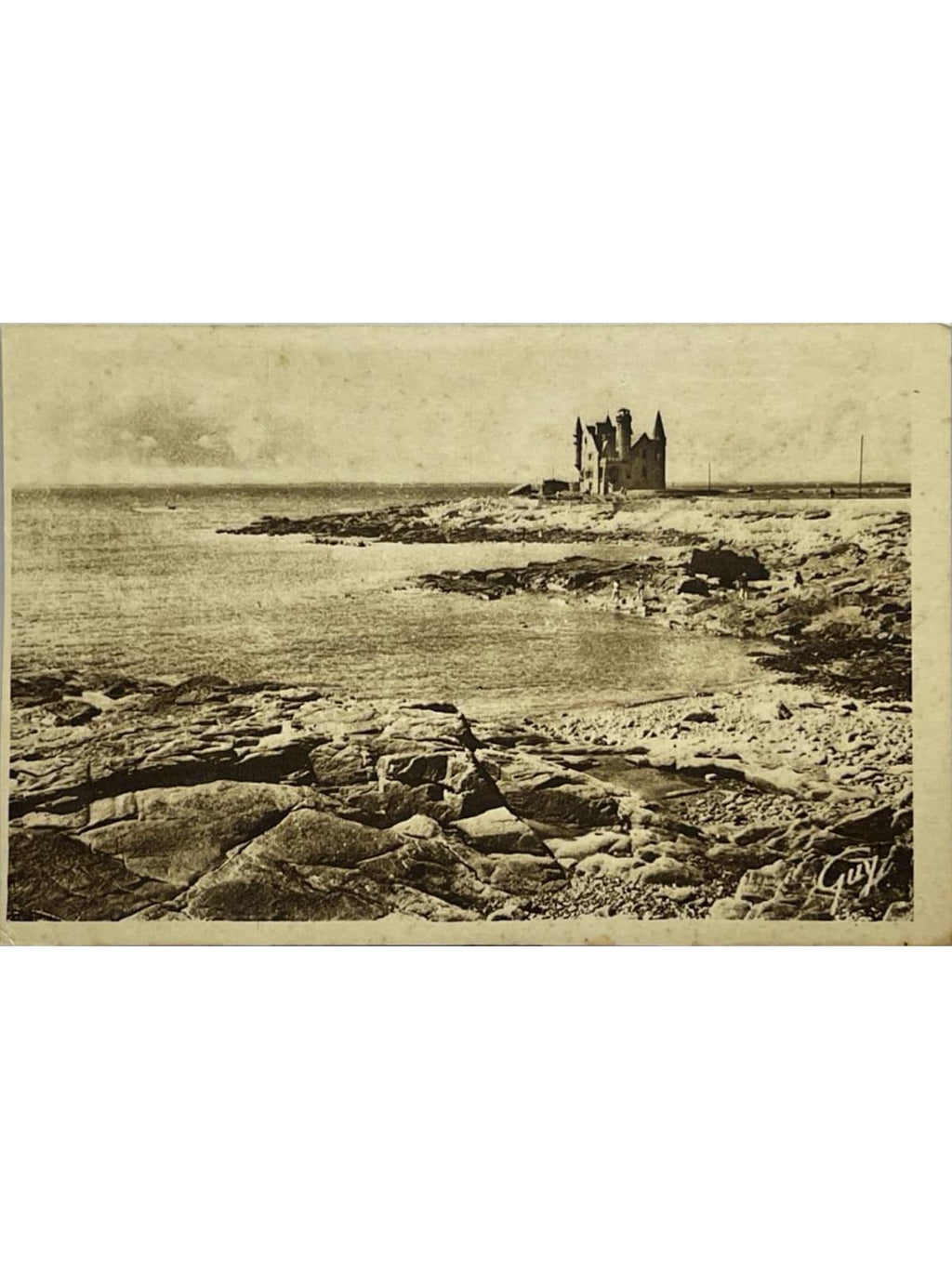 Recto de la carte postale