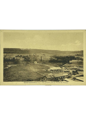 Grand-Couronne – Vue générale prise de l'Usine des Potasses – CPA