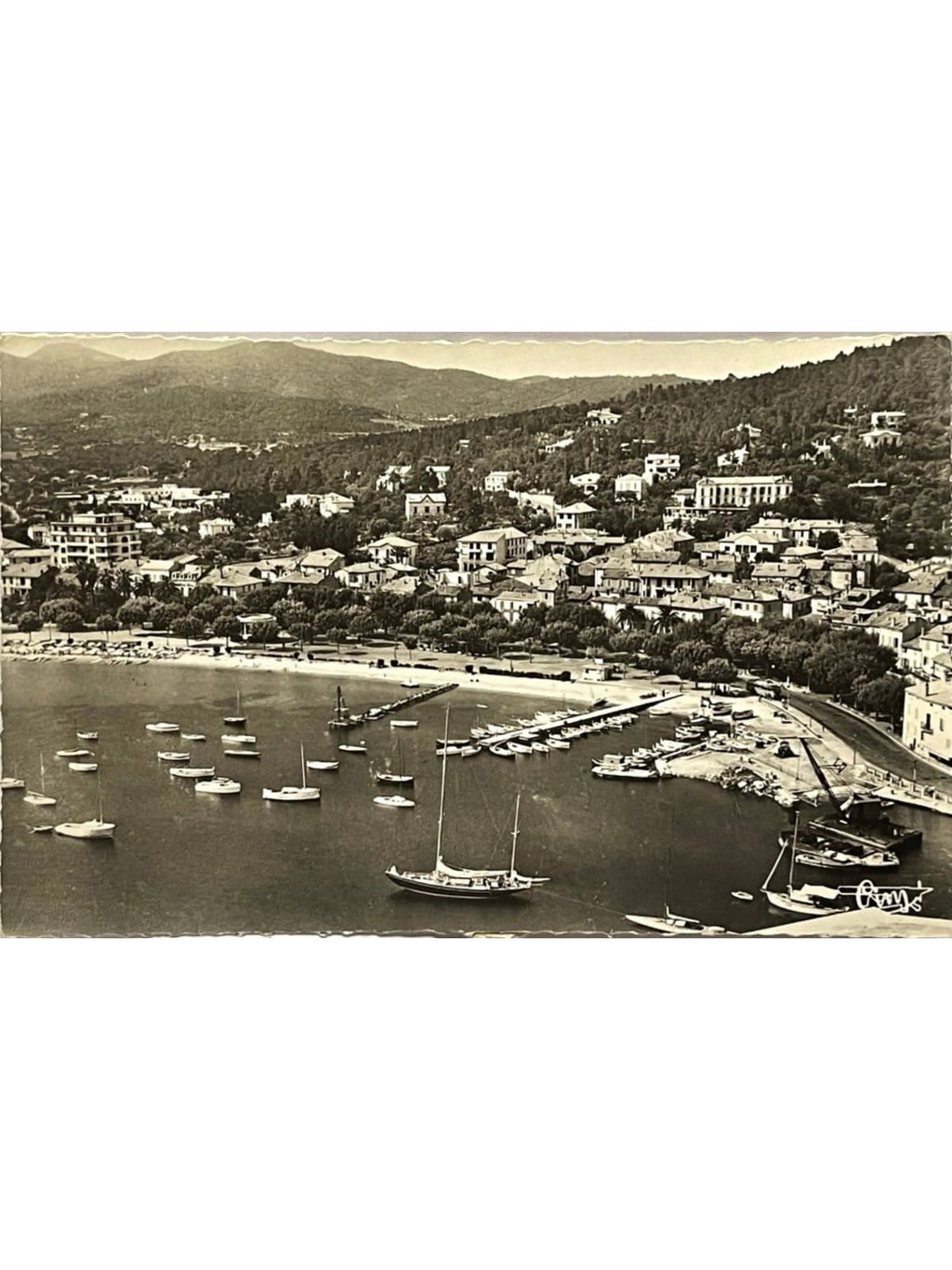 Recto de la carte postale