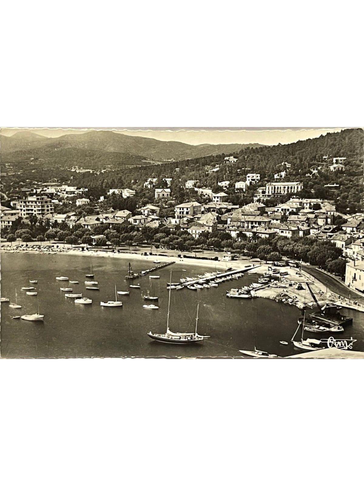 Recto de la carte postale
