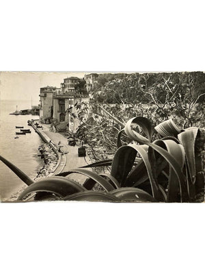 Carte postale – Villefranche-sur-Mer – Un coin pittoresque, bord de mer – 1949