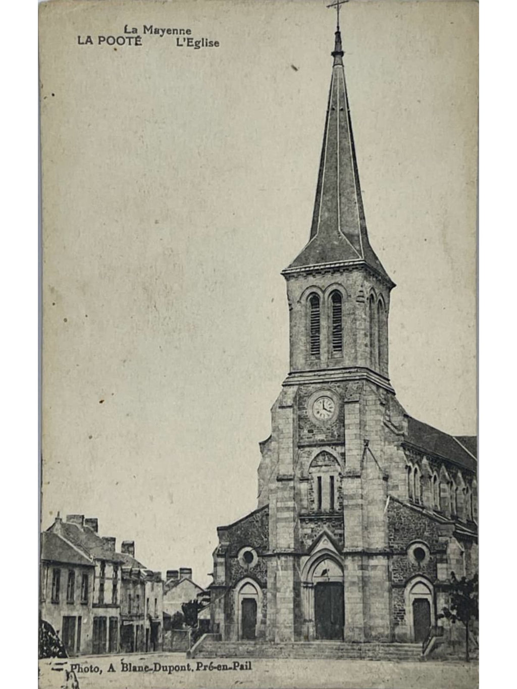 Recto de la carte postale