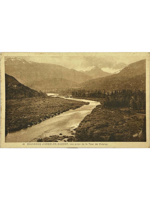 Argelès-Gazost – Vue depuis la Tour de Vidalos – CPA n°41