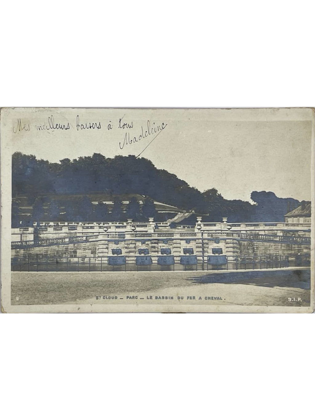 Recto de la carte postale