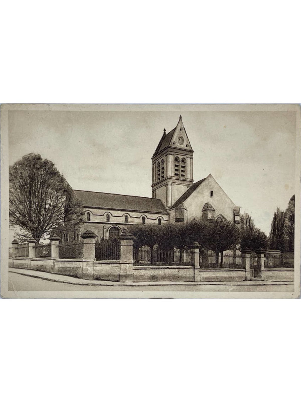 Recto de la carte postale