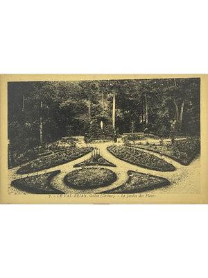 Grâne – Le Val-Brian, Jardin des Fleurs – CPA ancienne n° 7