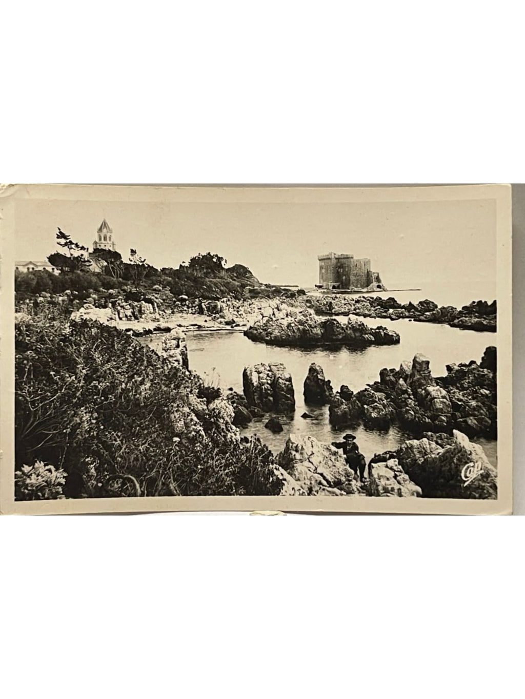 Recto de la carte postale
