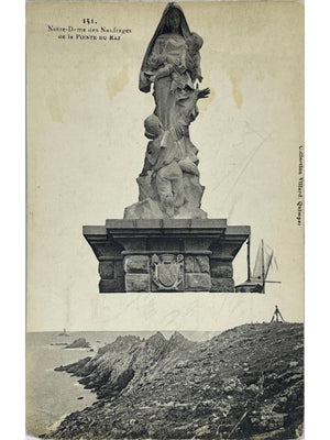 Pointe du Raz – Notre-Dame des Naufragés à Plogoff – CPA n°151