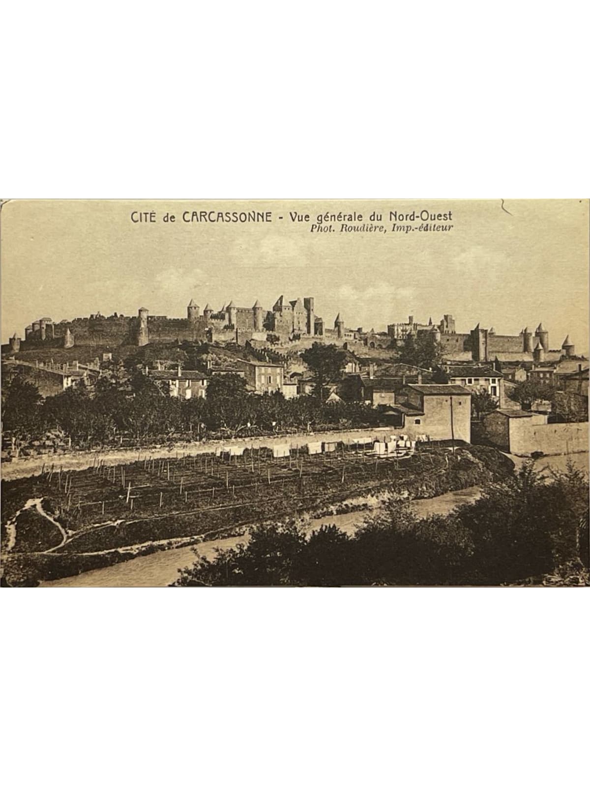 Recto de la carte postale