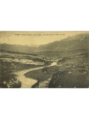 Yenne – Vallée du Rhône et mont du Chat – CPA ancienne