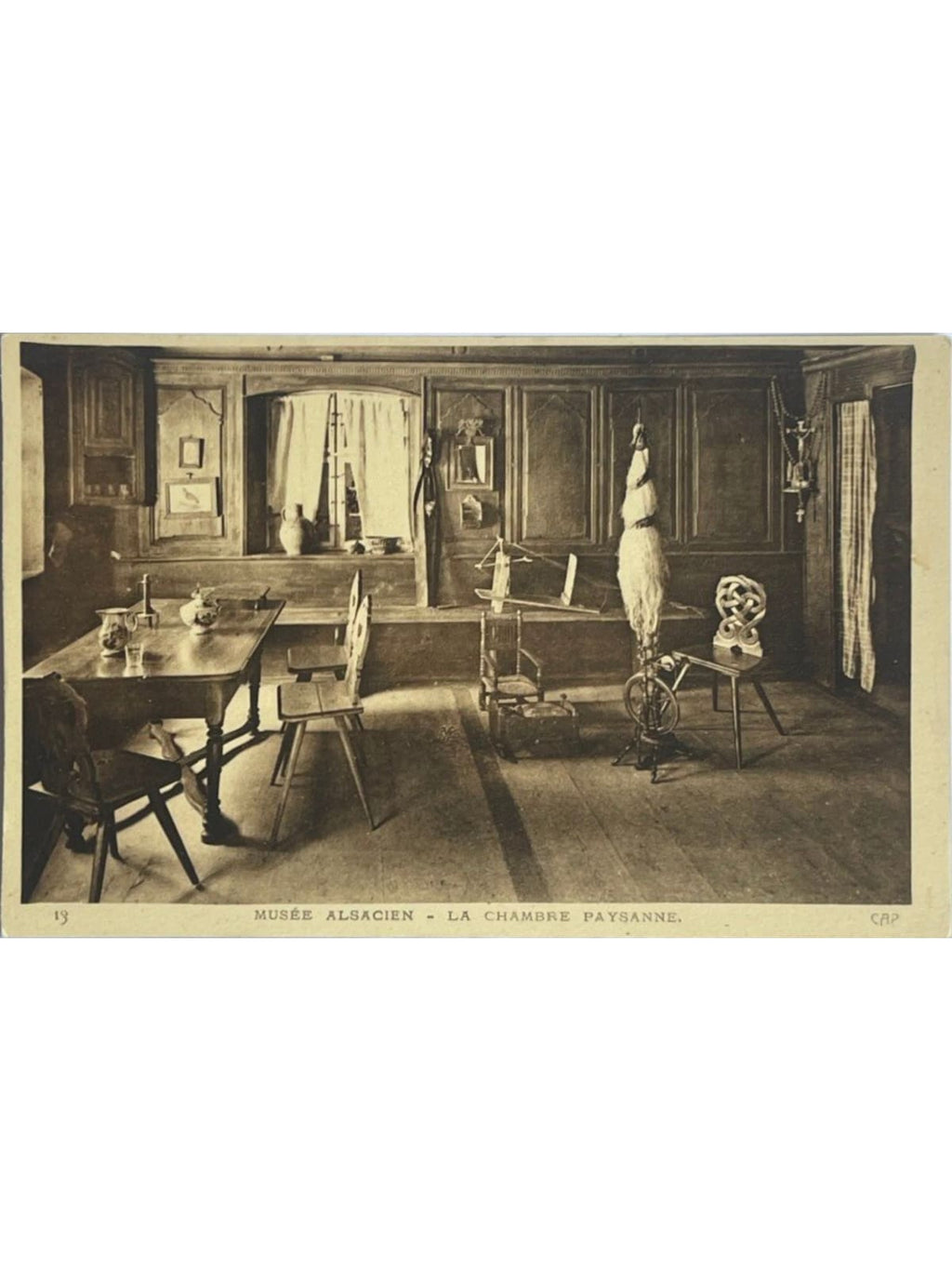 Recto de la carte postale