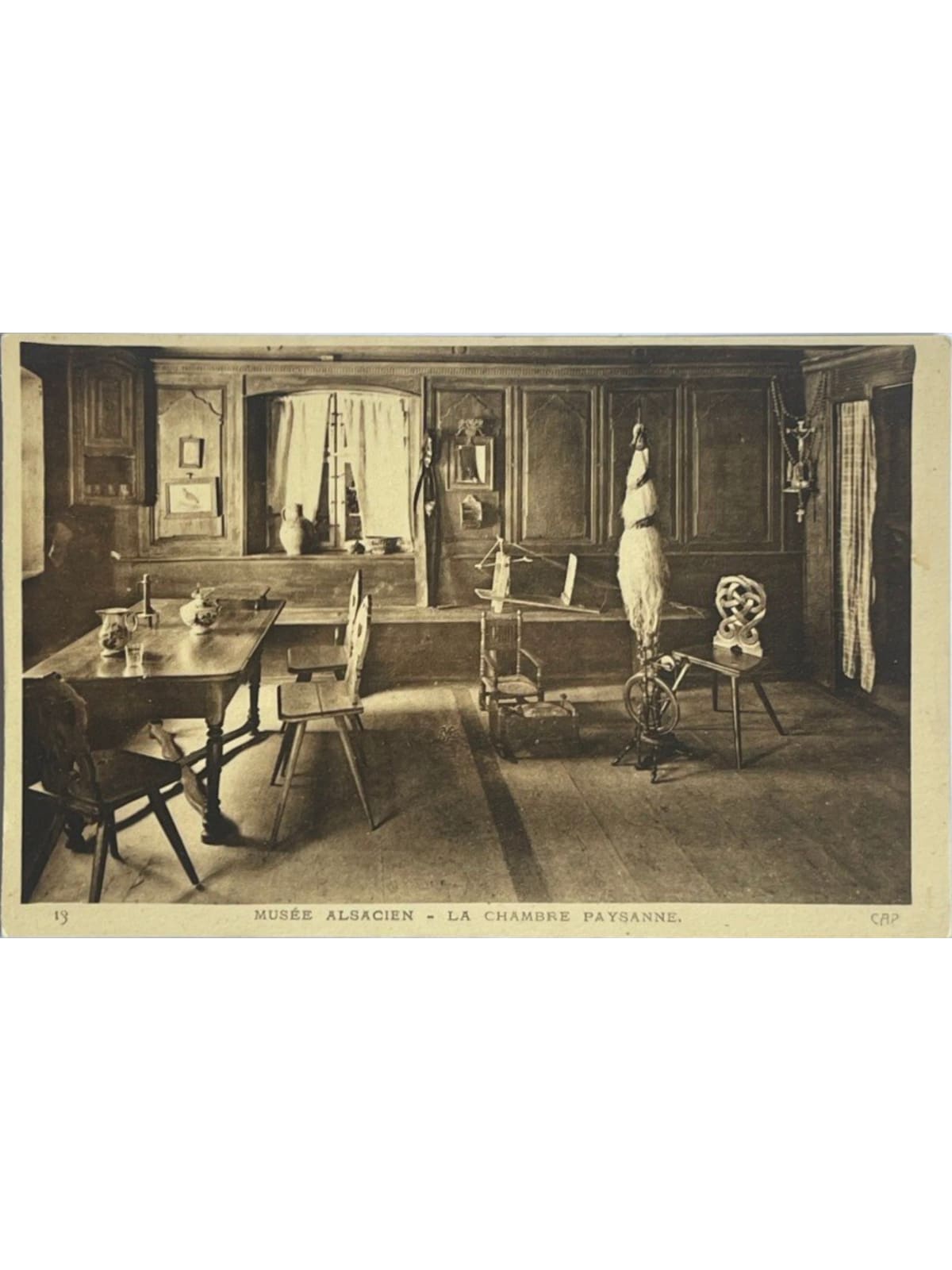 Recto de la carte postale