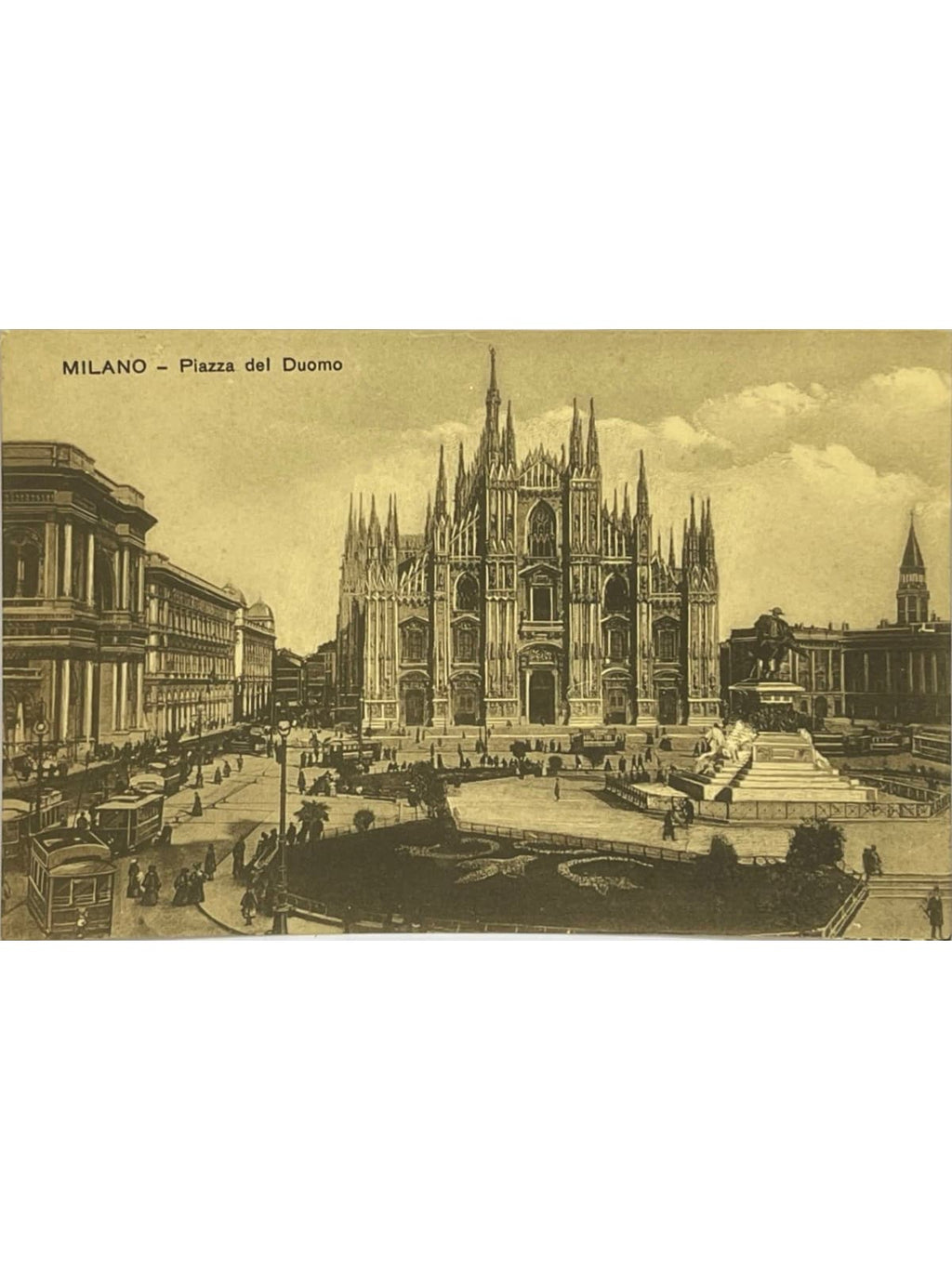 Recto de la carte postale