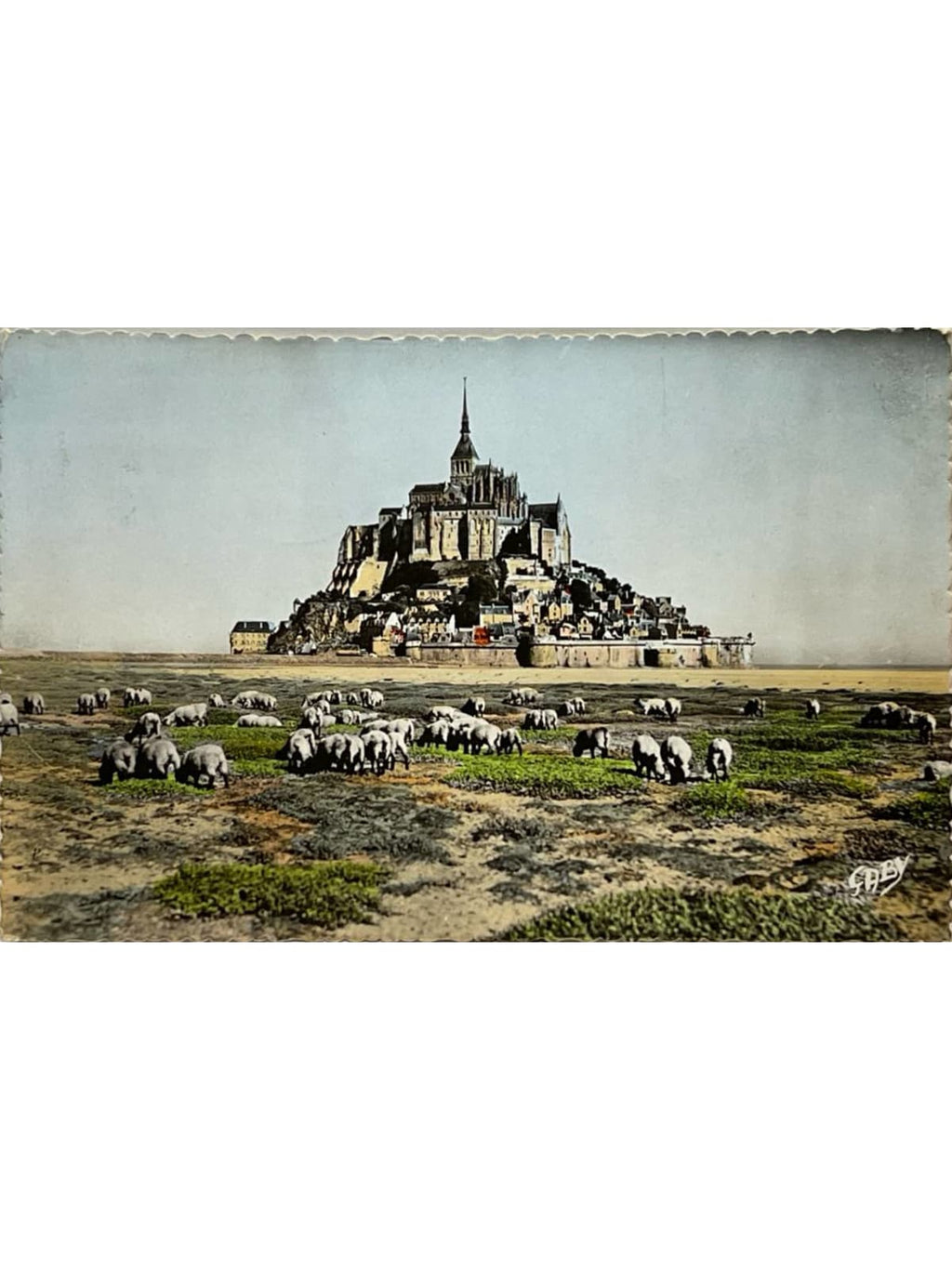 Recto de la carte postale