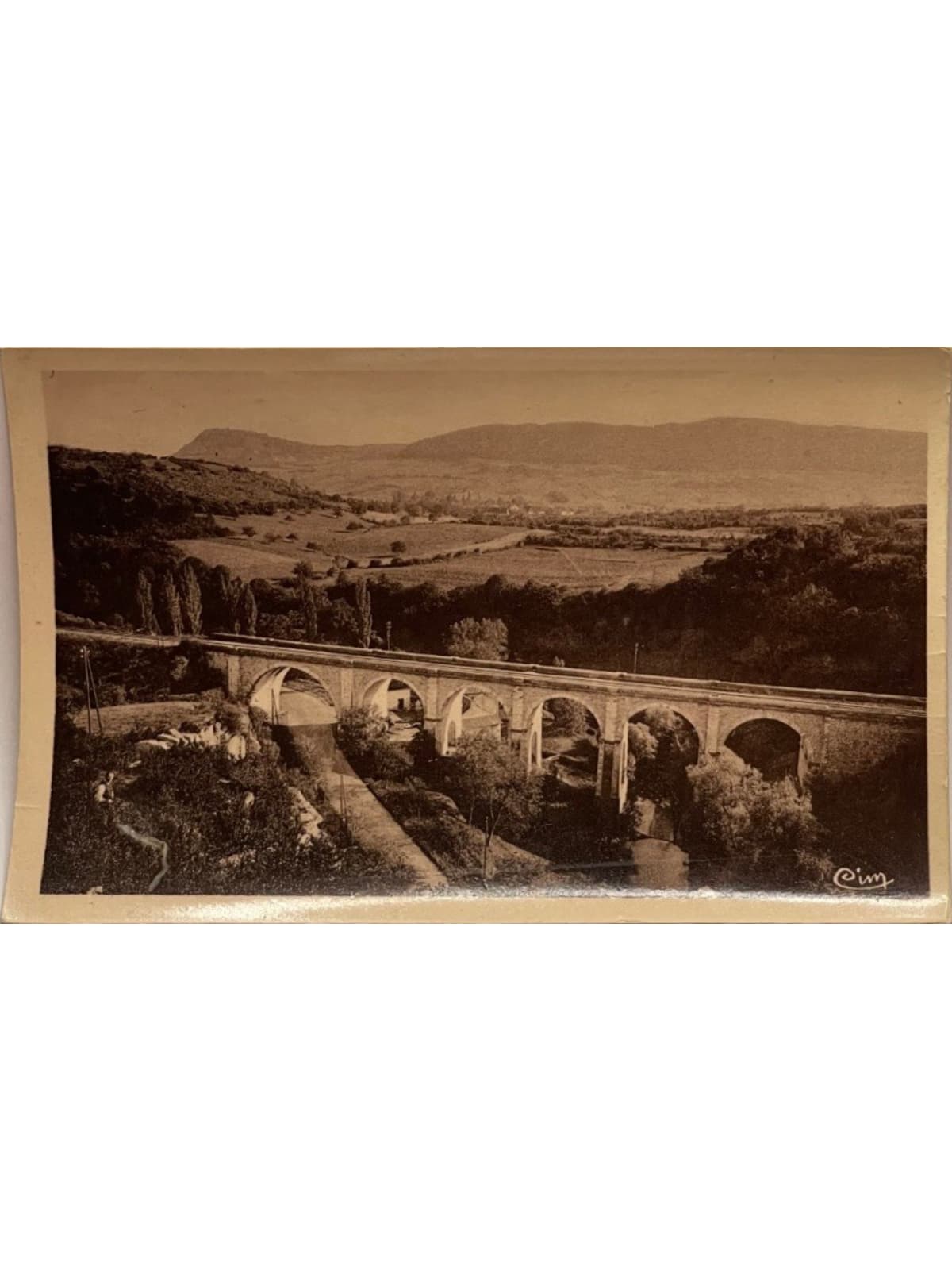 Recto de la carte postale