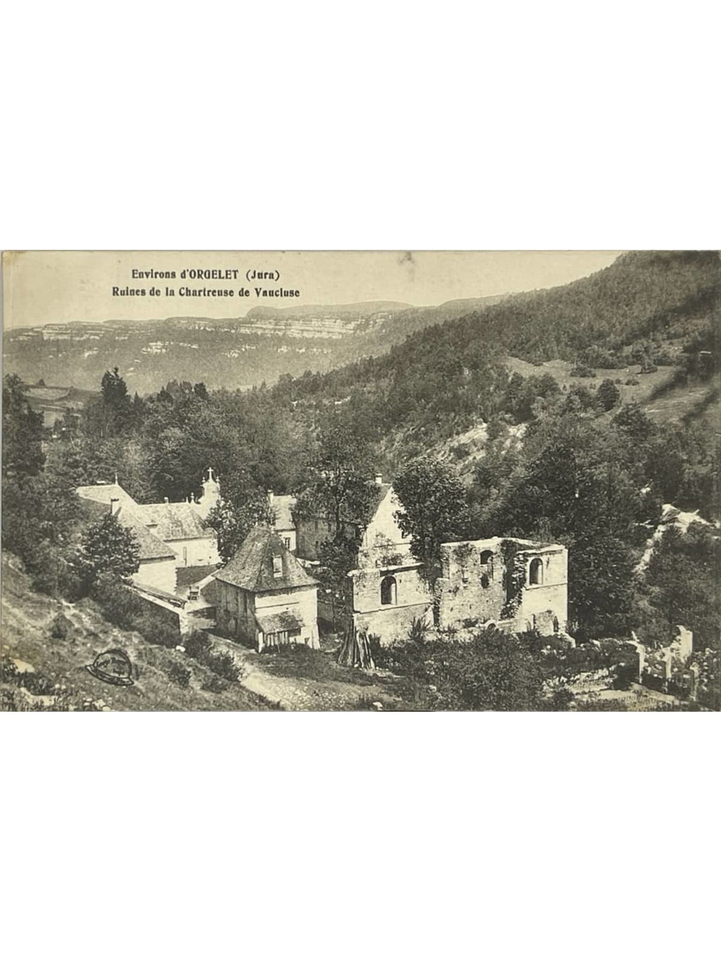 Recto de la carte postale