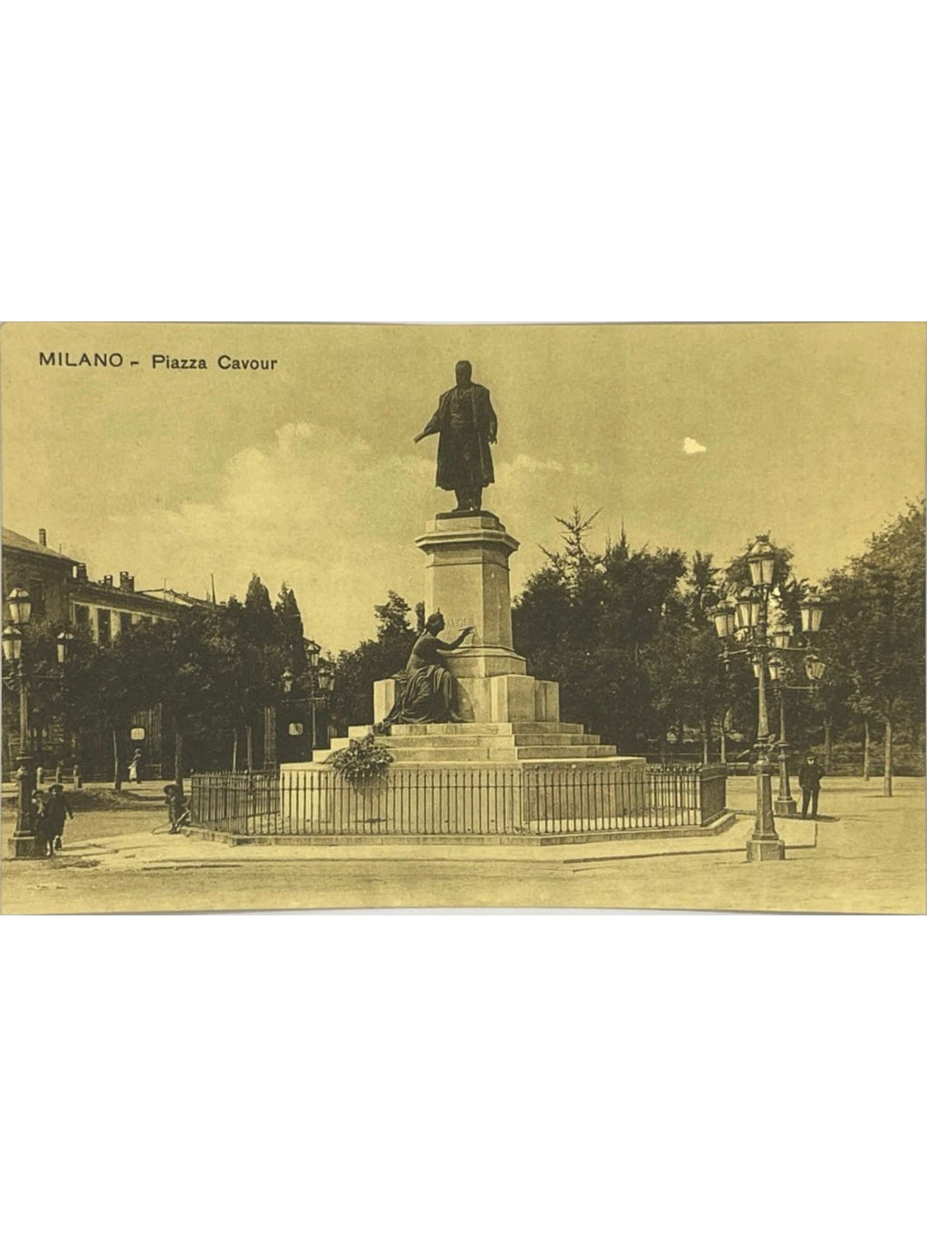 Recto de la carte postale
