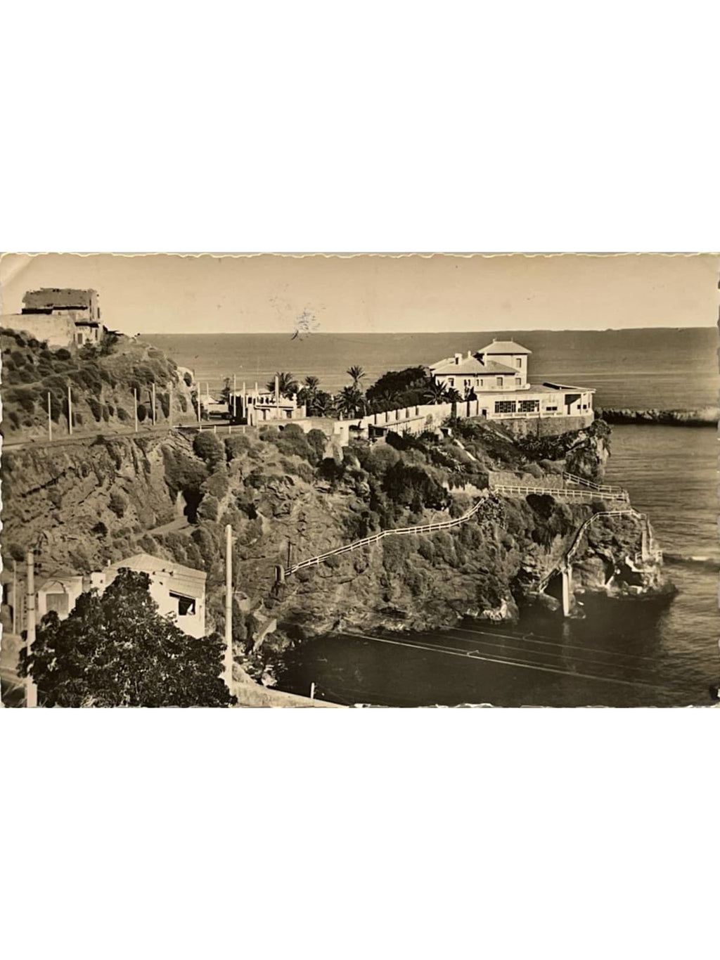 Recto de la carte postale