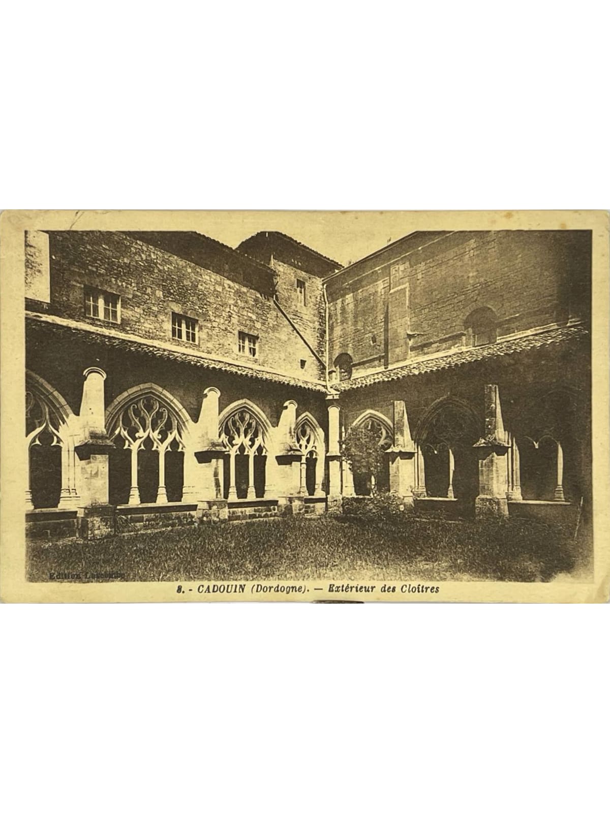 Recto de la carte postale