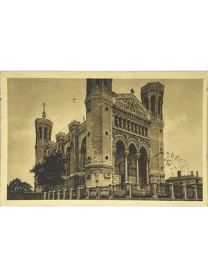 Lyon – Basilique Notre-Dame de Fourvière – CPA Yvon 1933