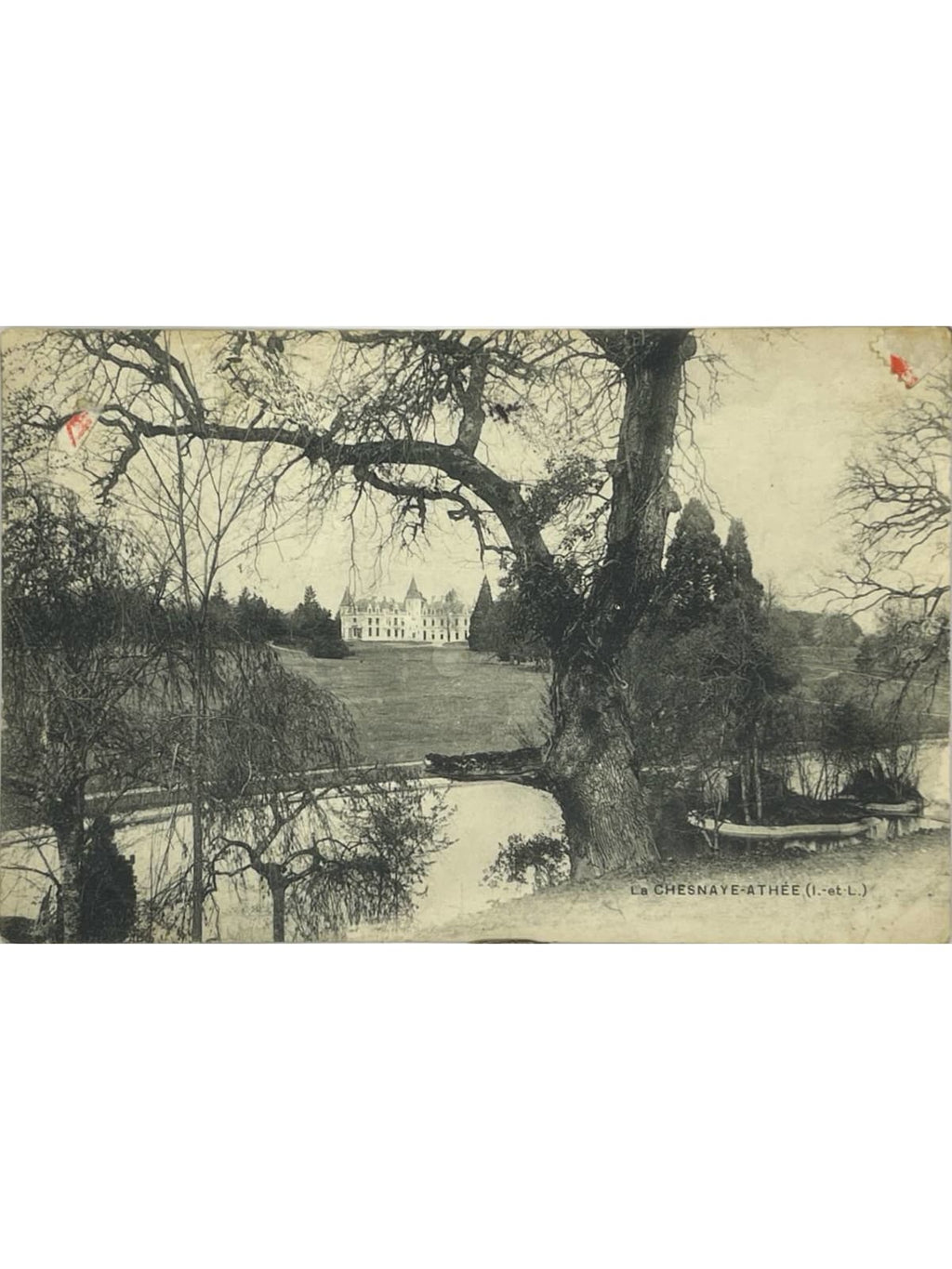 Recto de la carte postale