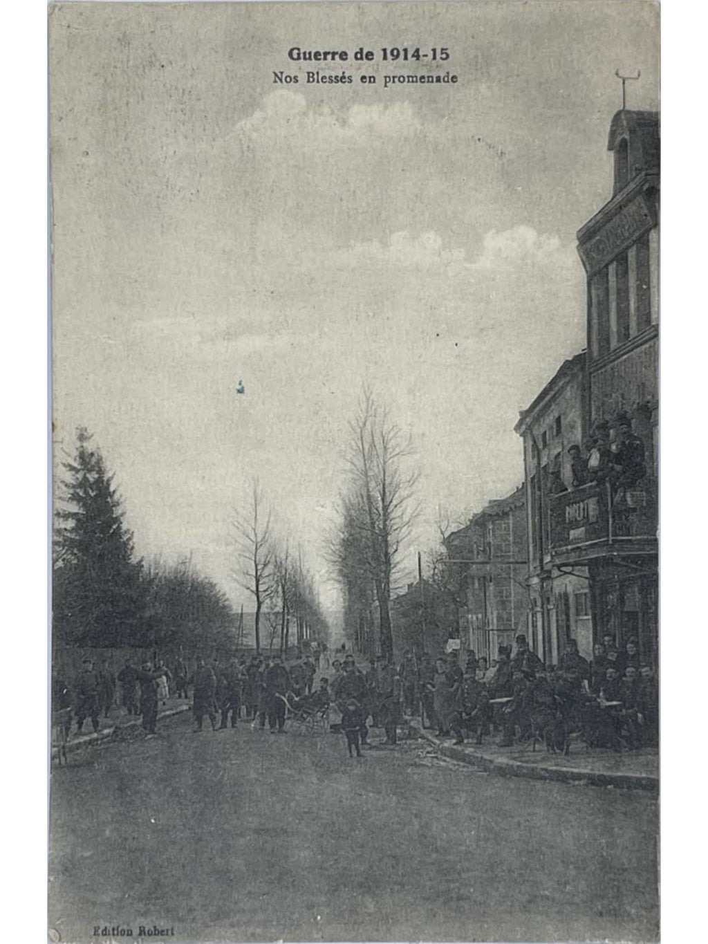 Recto de la carte postale