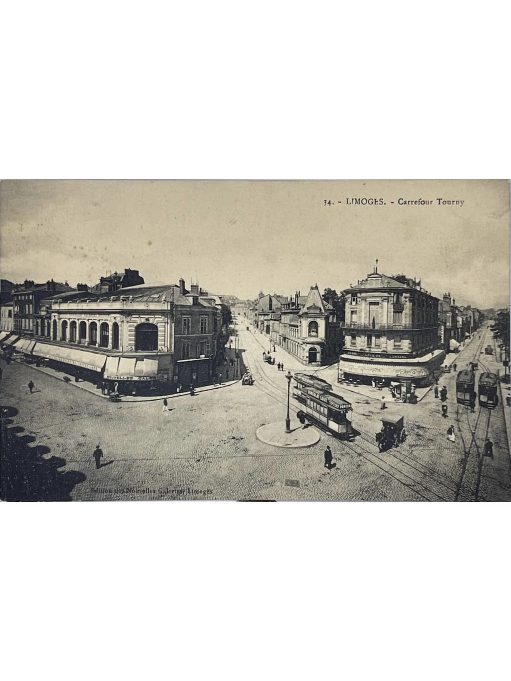 Recto de la carte postale