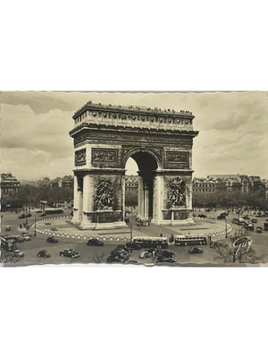 Paris – Arc de Triomphe et place de l'Étoile – CPSM n° 3205