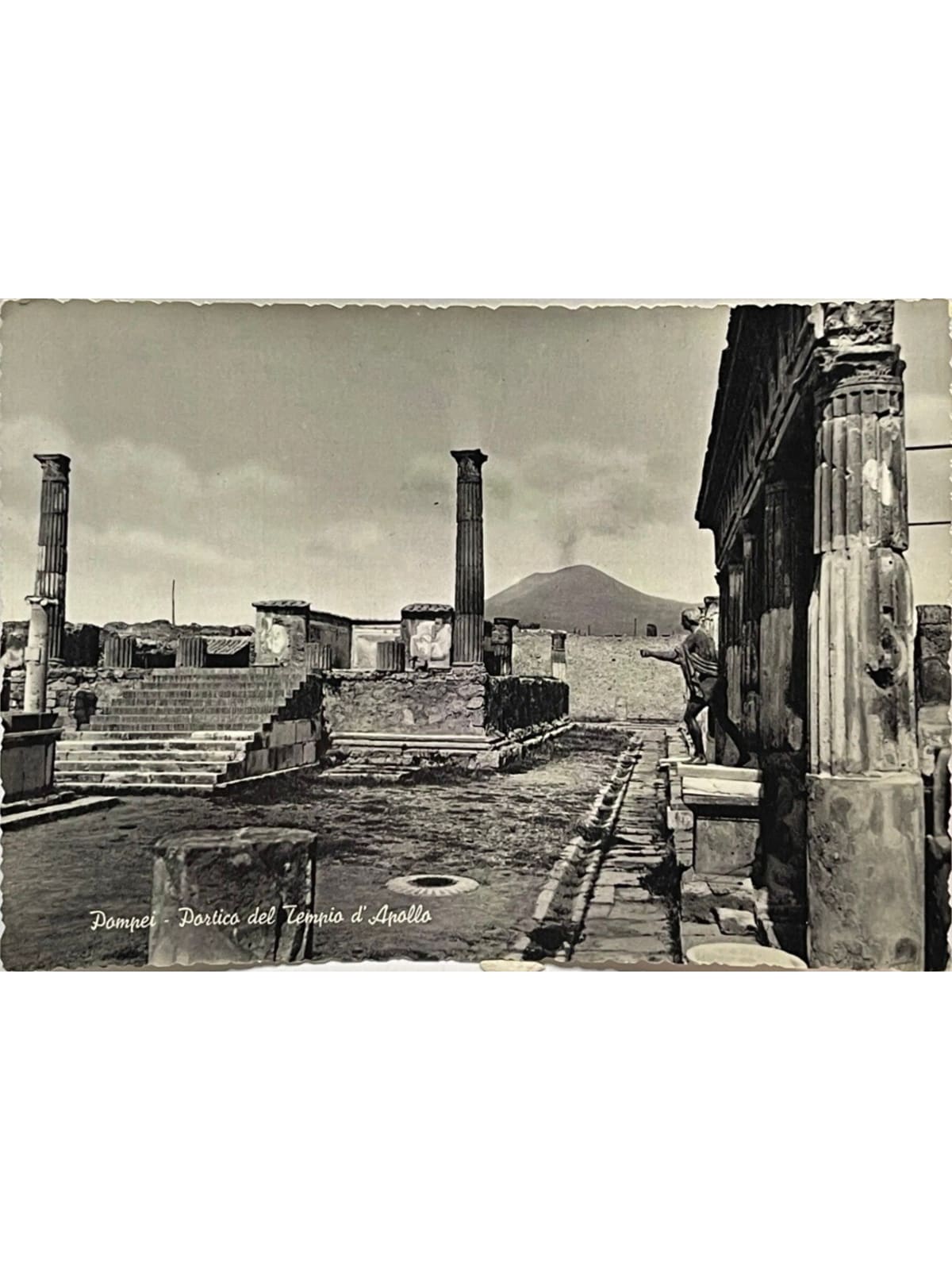 Recto de la carte postale