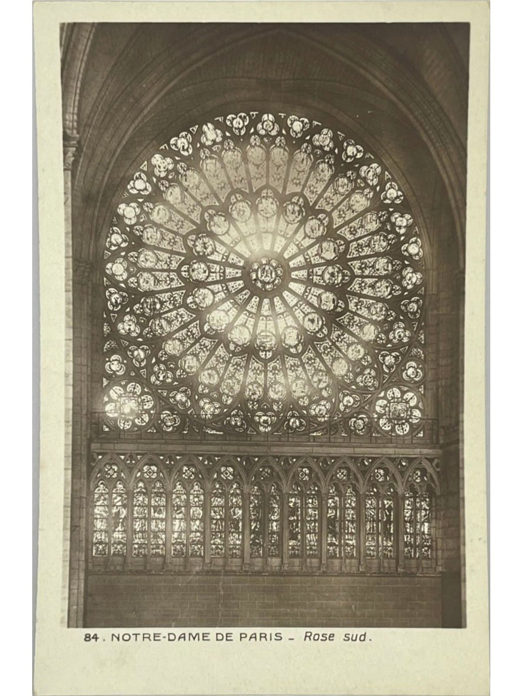 Recto de la carte postale