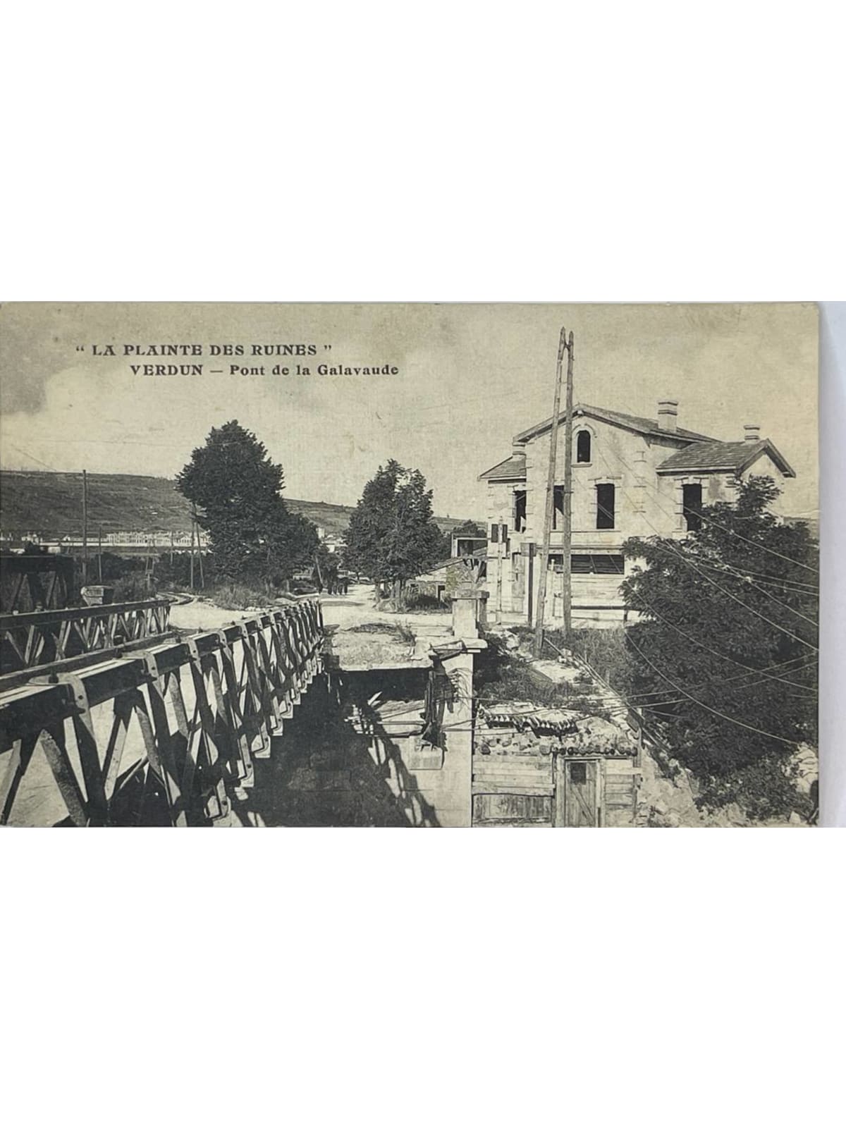 Recto de la carte postale