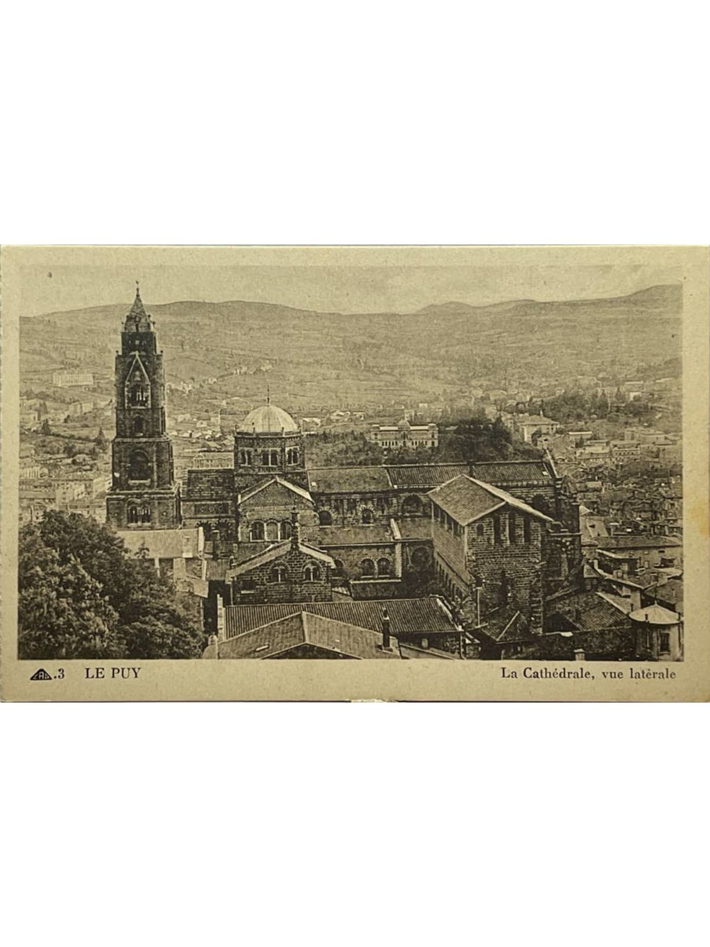 Recto de la carte postale