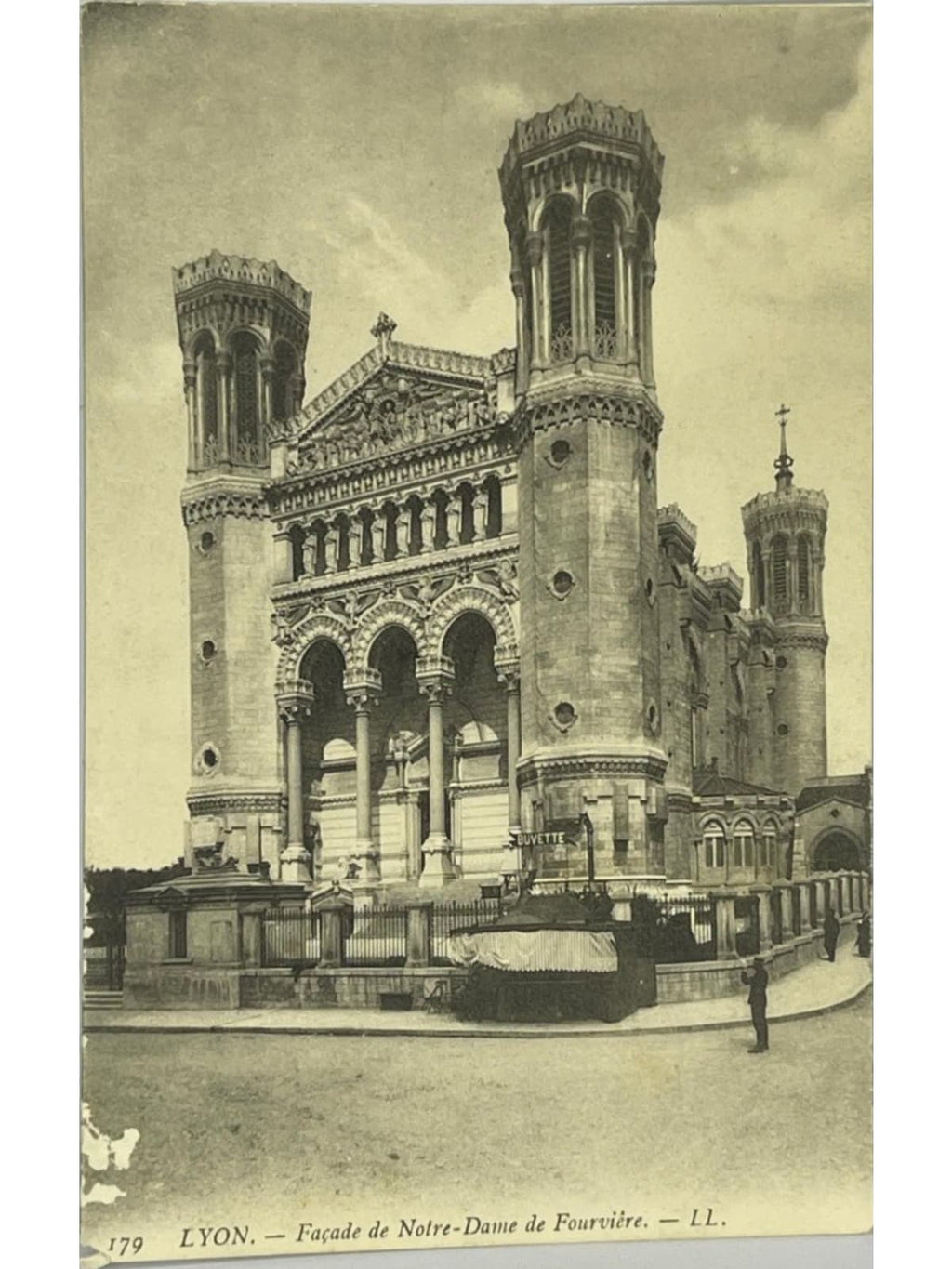 Recto de la carte postale