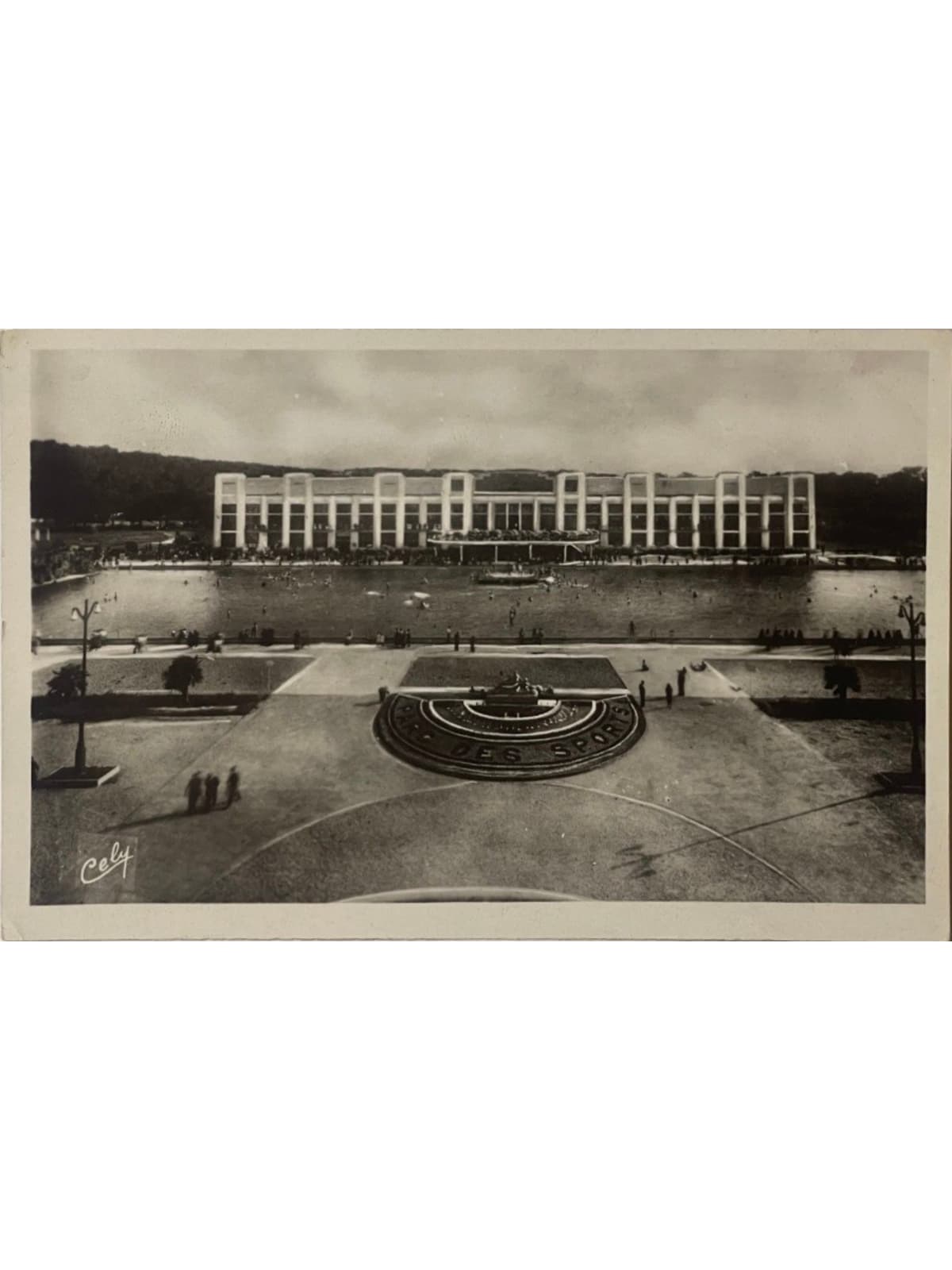 Recto de la carte postale