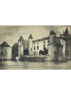 La Brède – Château de Montesquieu – Gironde – CPA ancienne n° 28