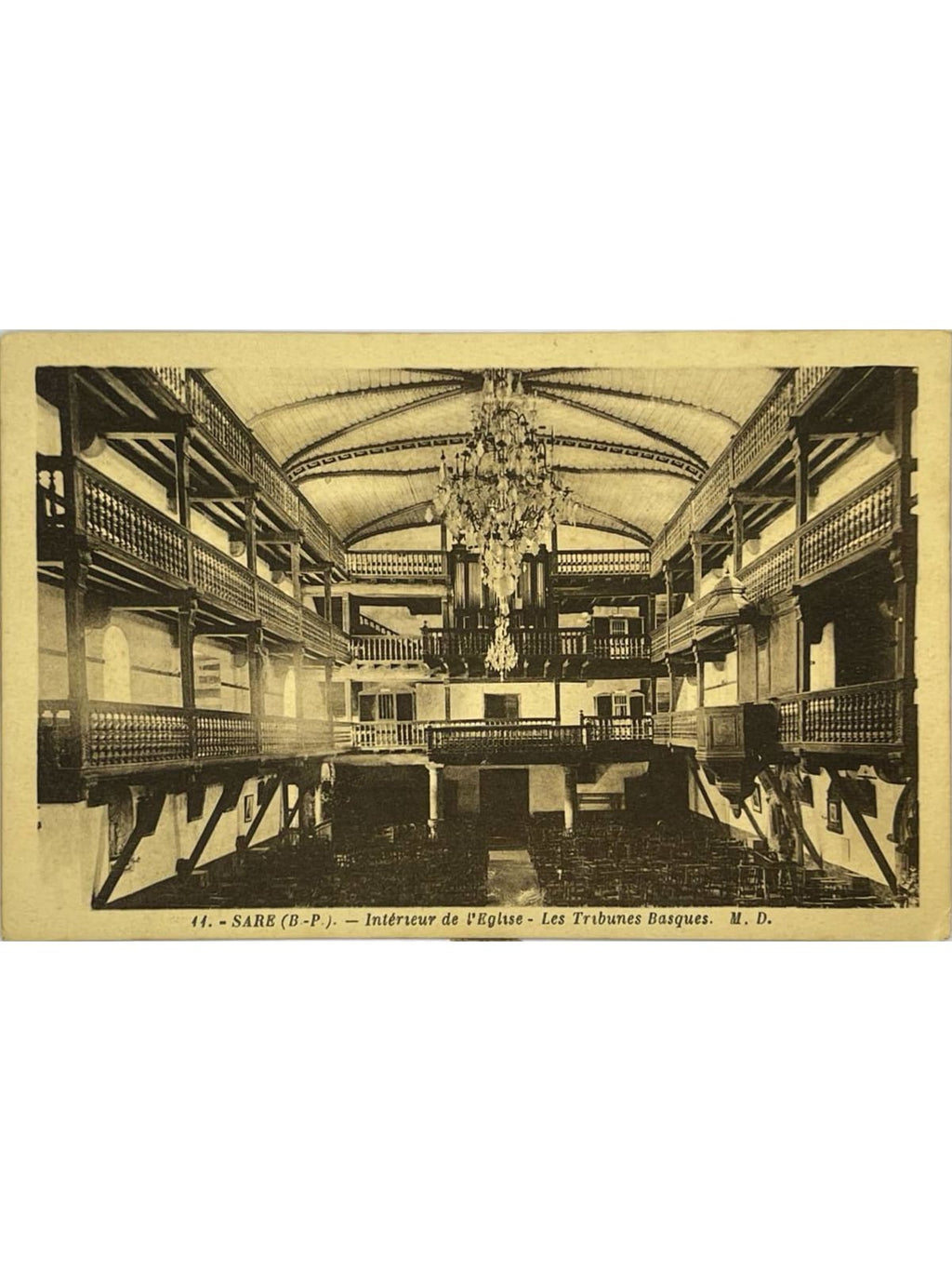 Recto de la carte postale