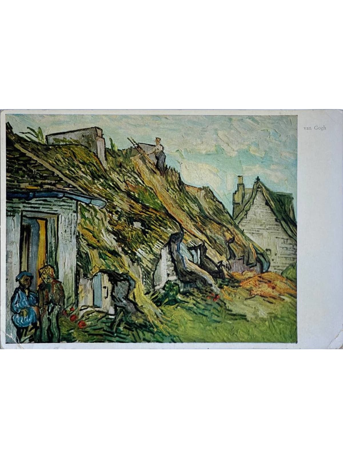 Recto de la carte postale