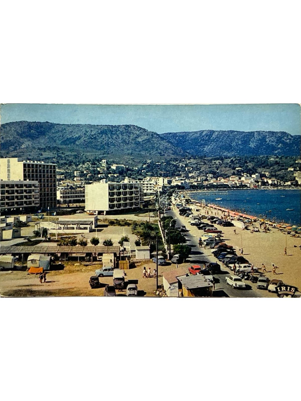 Recto de la carte postale