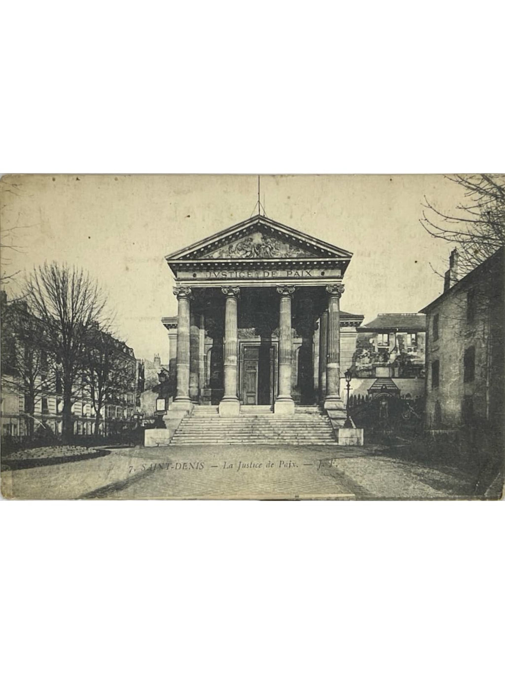 Recto de la carte postale
