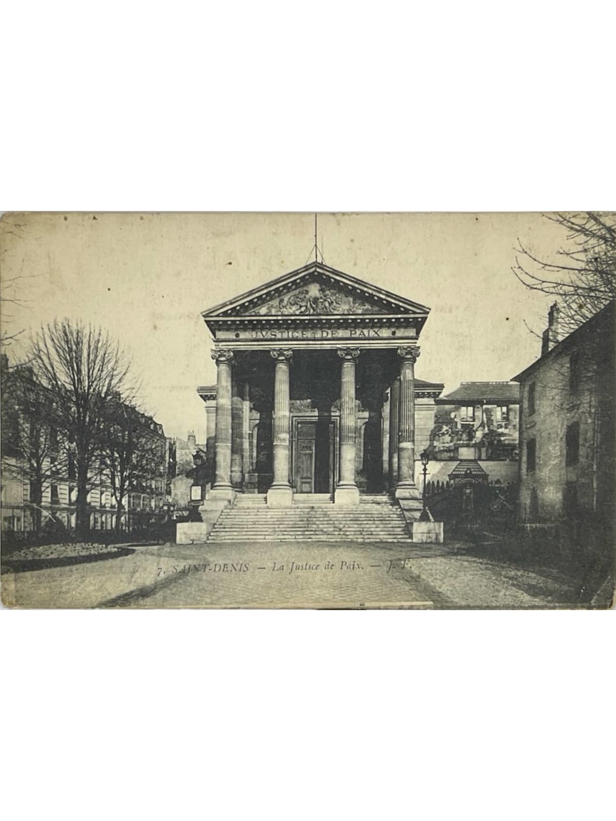 Recto de la carte postale