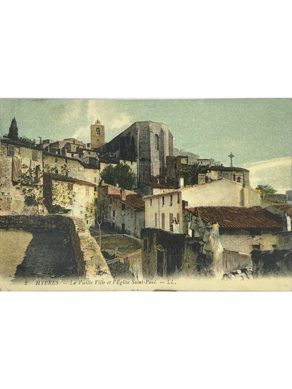 Recto de la carte postale