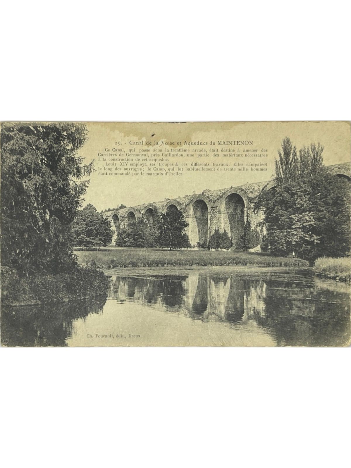 Recto de la carte postale