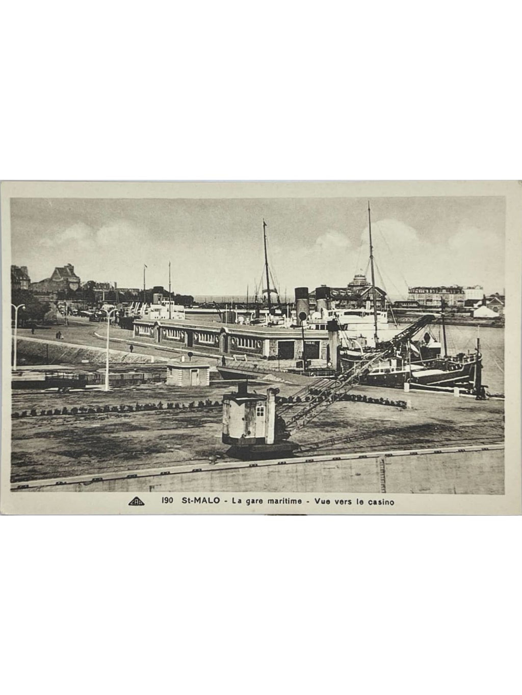 Recto de la carte postale