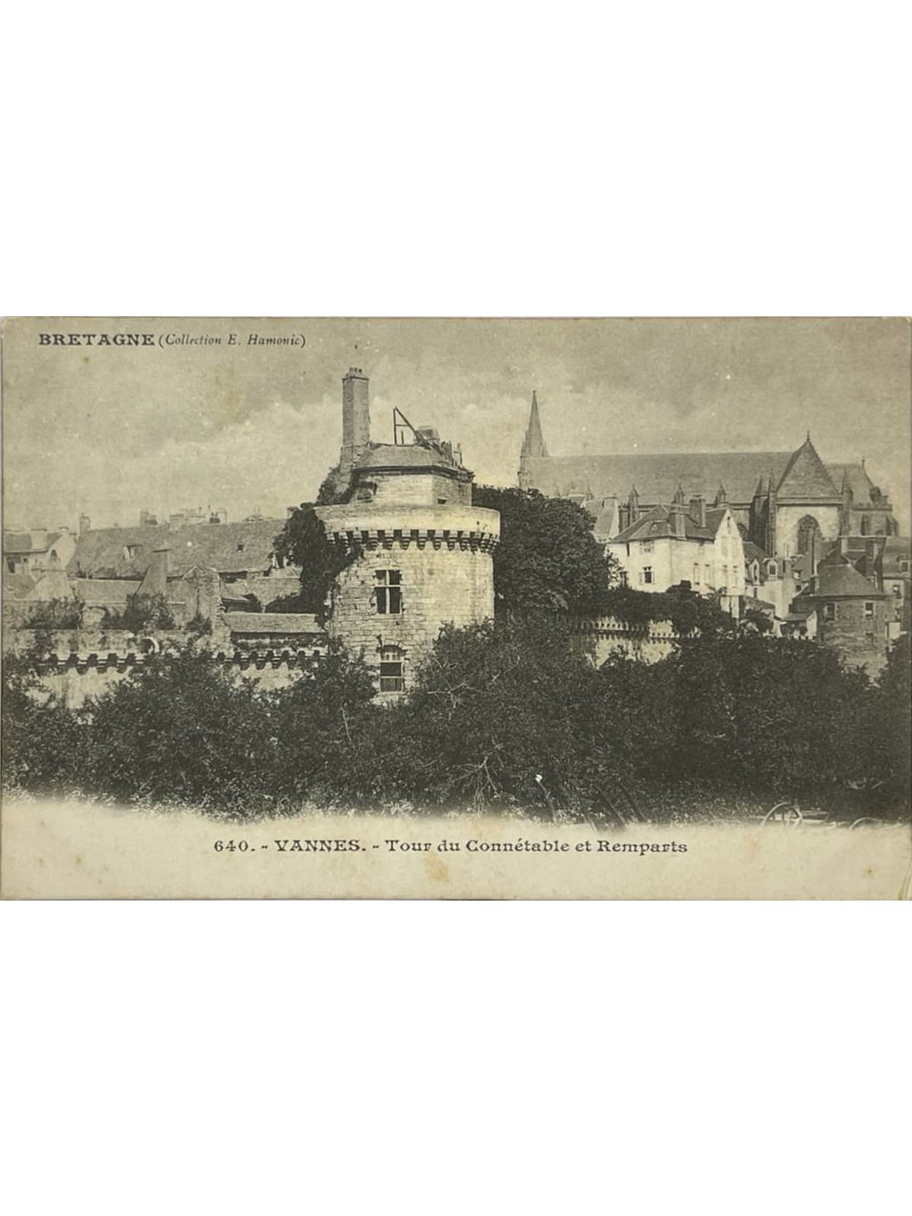Recto de la carte postale