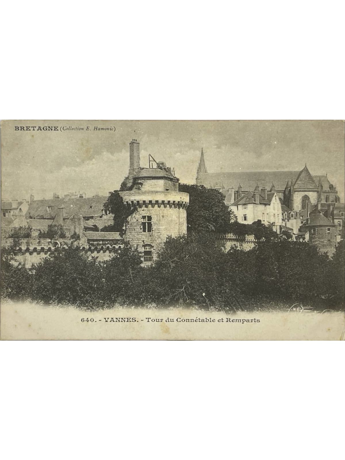Recto de la carte postale
