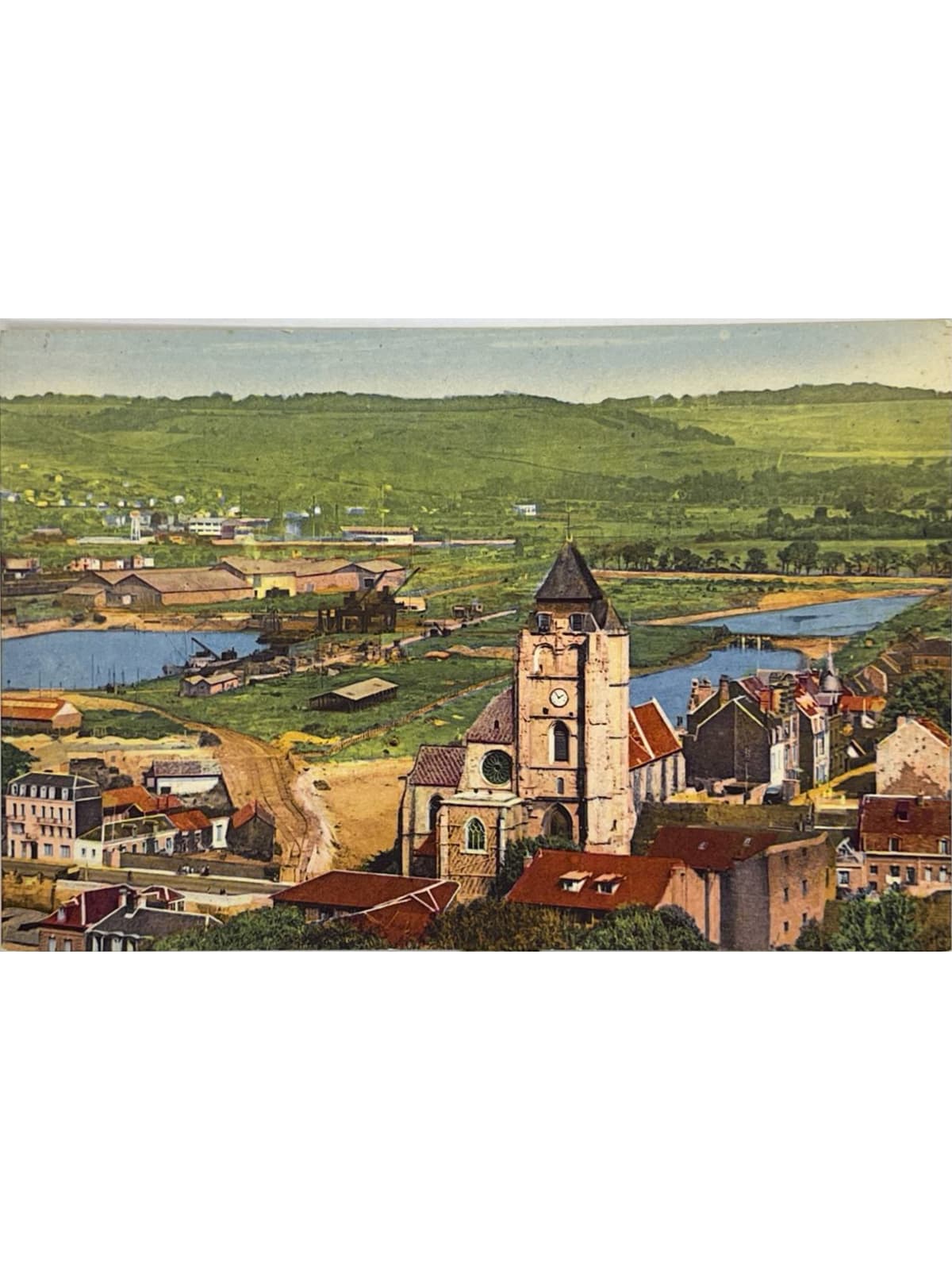 Recto de la carte postale