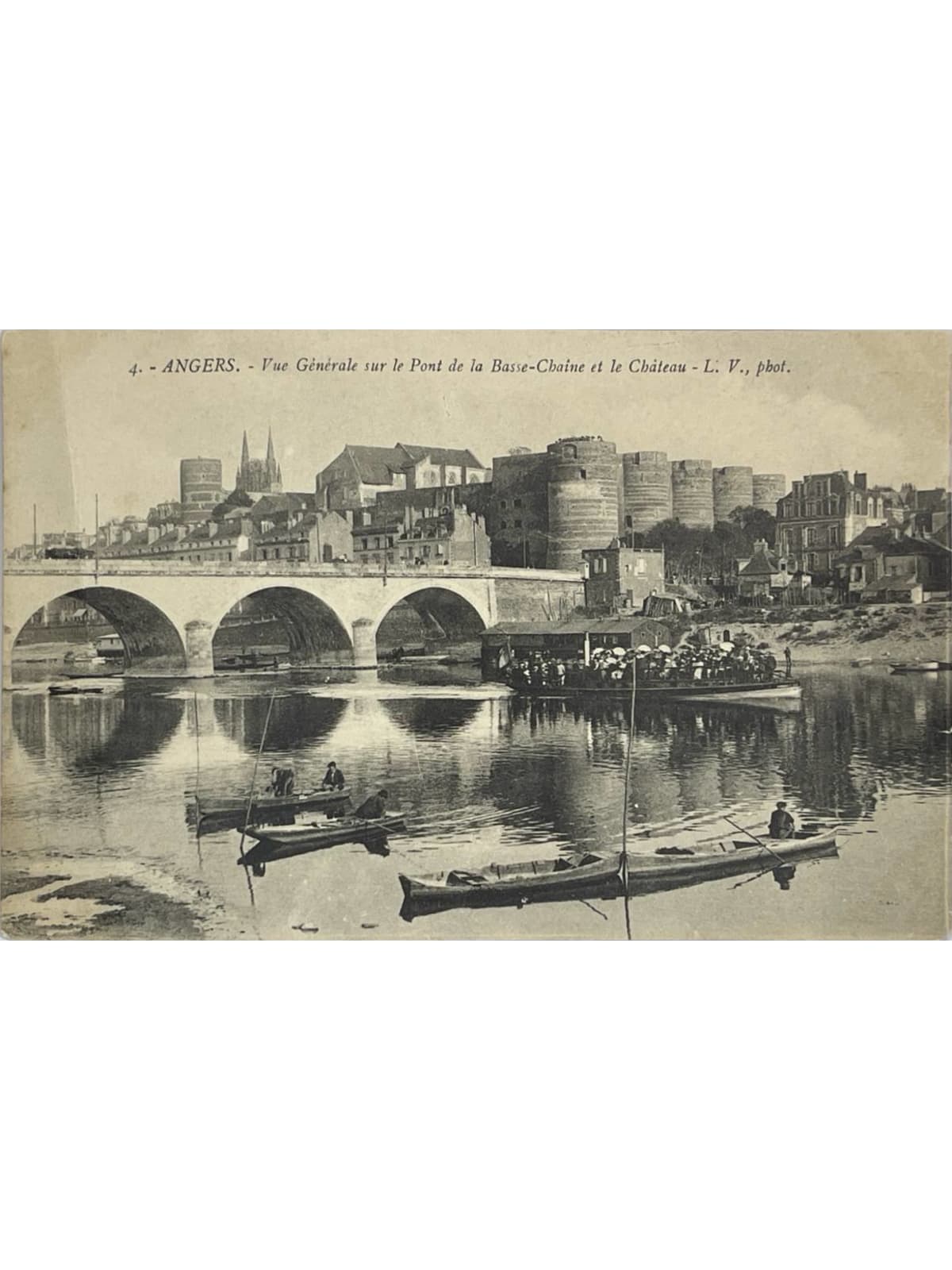 Recto de la carte postale