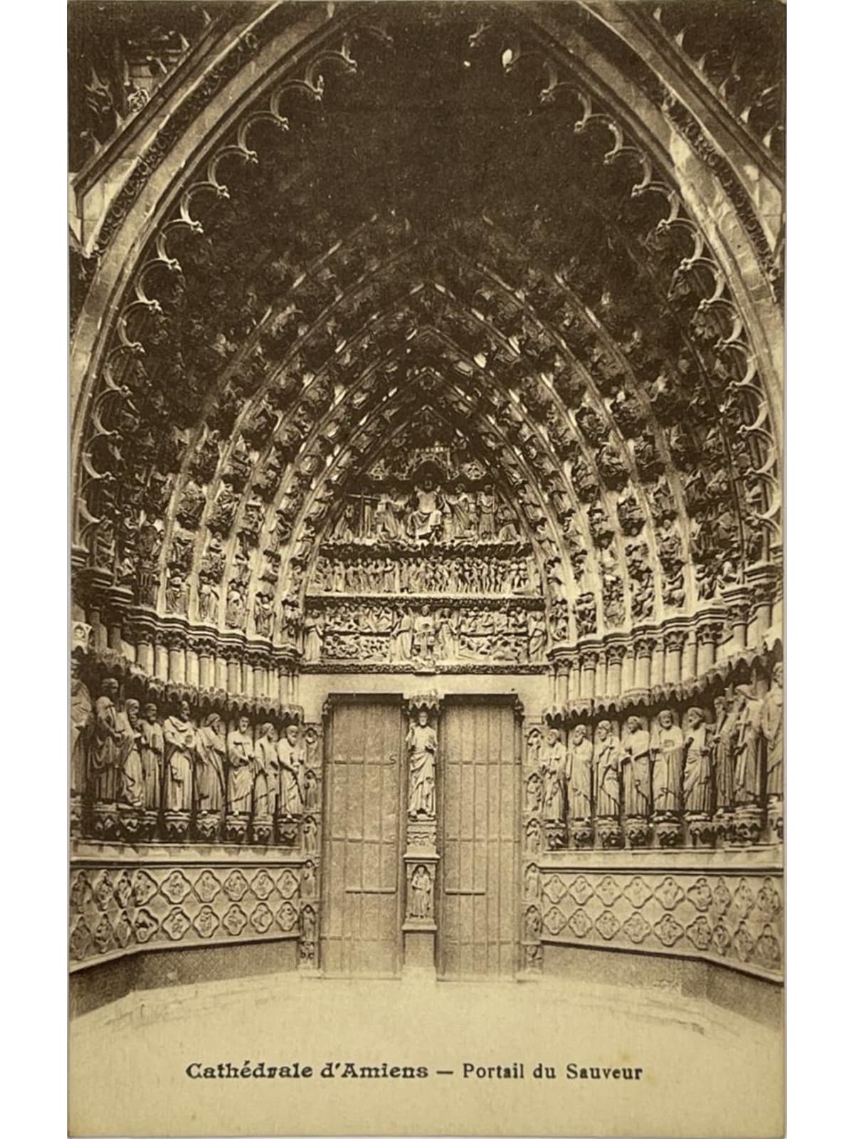 Recto de la carte postale