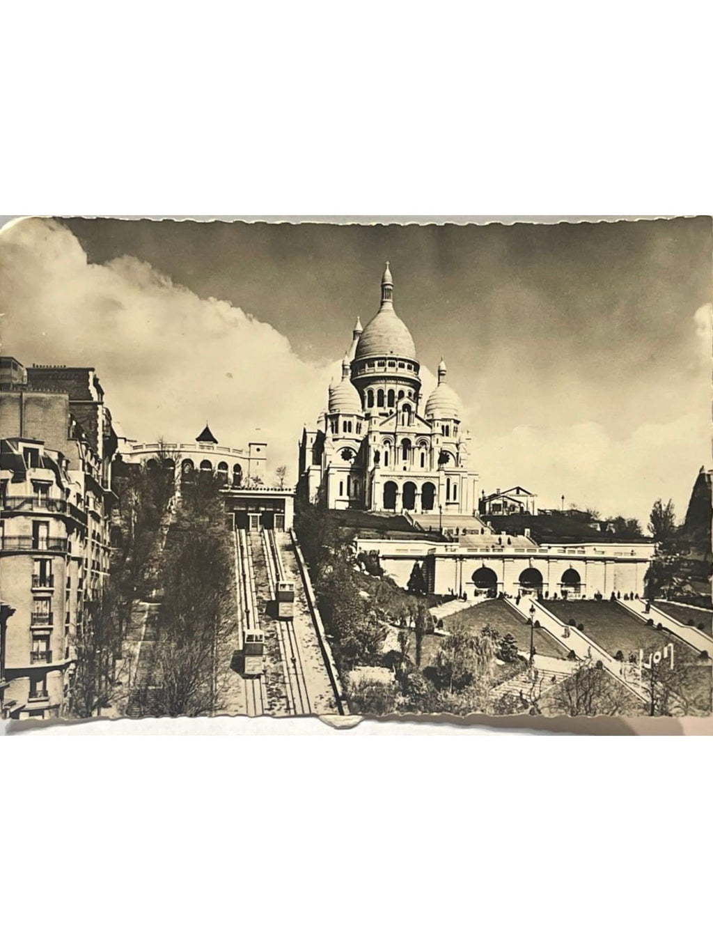 Recto de la carte postale